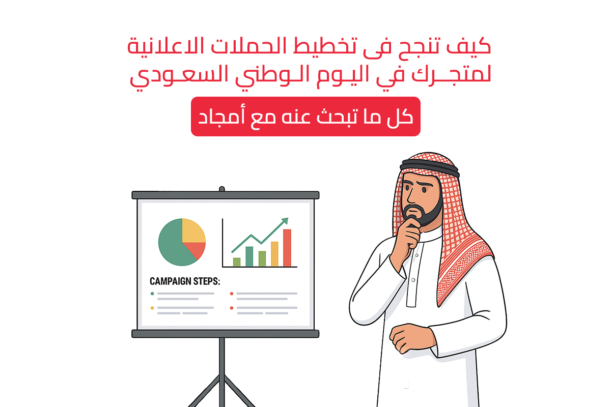 الحملات الاعلانية فى اليوم الوطني السعودي
